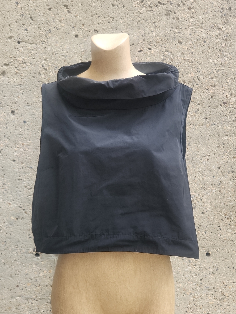 Sun Kim Black Crop Top